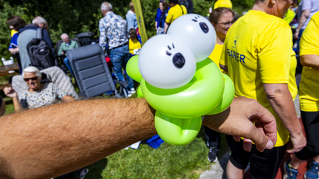 Balon op arm 