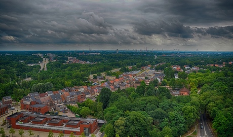 landschap omgeving Genk