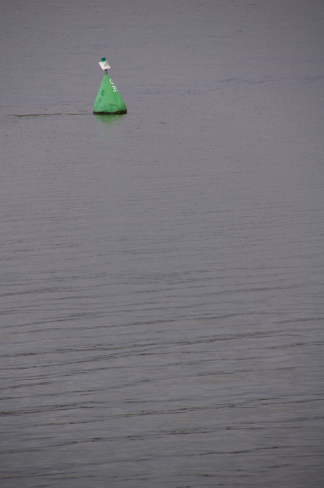 Baken in het water