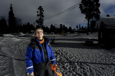 Jeannine in Lapland