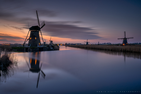 Hollandsche zonsondergang