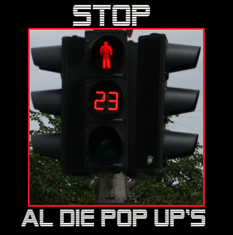 STOP AL DIE POP-UP'S