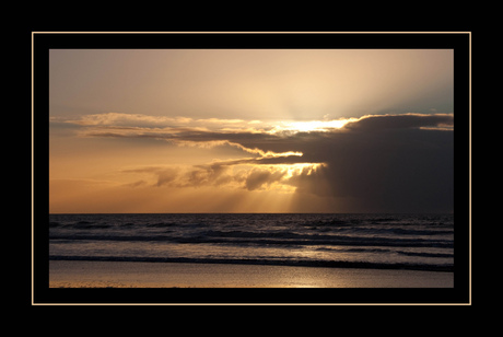 Zonsondergang IJmuiden