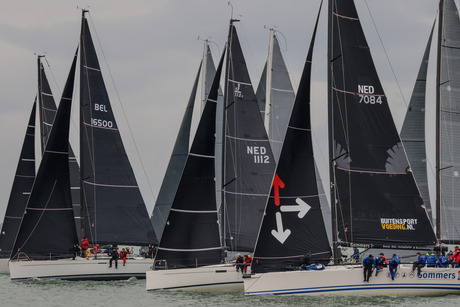 Start zeilrace 