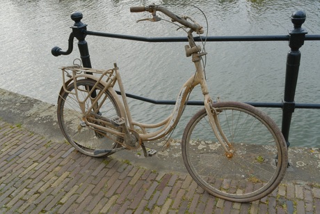 Verdronken fiets