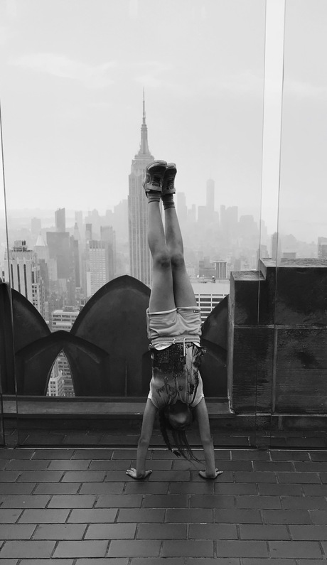 Handstand Empire State Building NYC