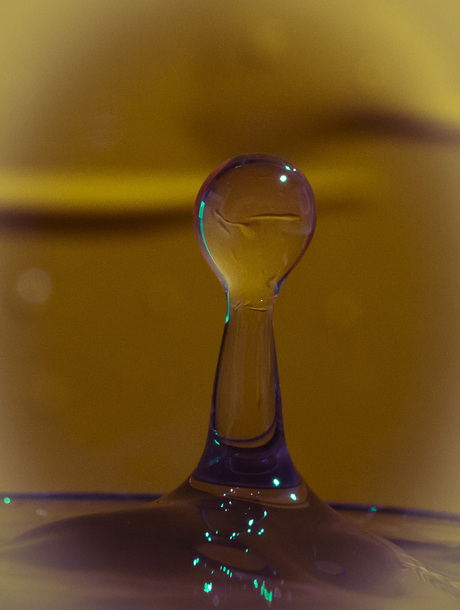 Achtergrond in een druppel