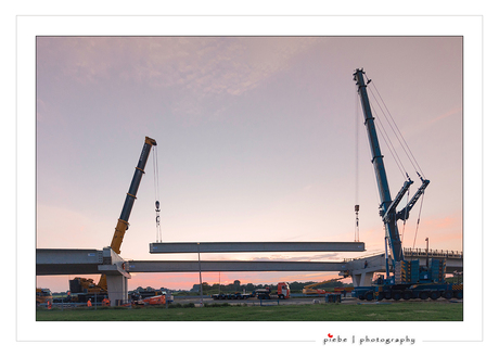 Viaductbouw Joure 18 juli 2017