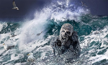 Zombie from the sea