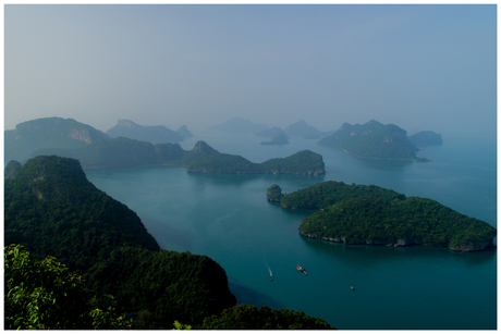 Islands in the sea - Angthong National Marine Park