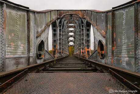 verlaten spoorbrug