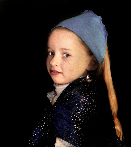 Girl with a pearl earring .....