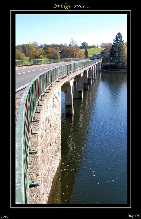 Bridge over...
