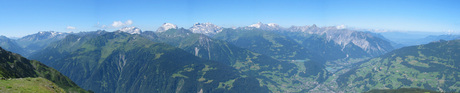 Uitzicht Hochjoch Oostenrijk