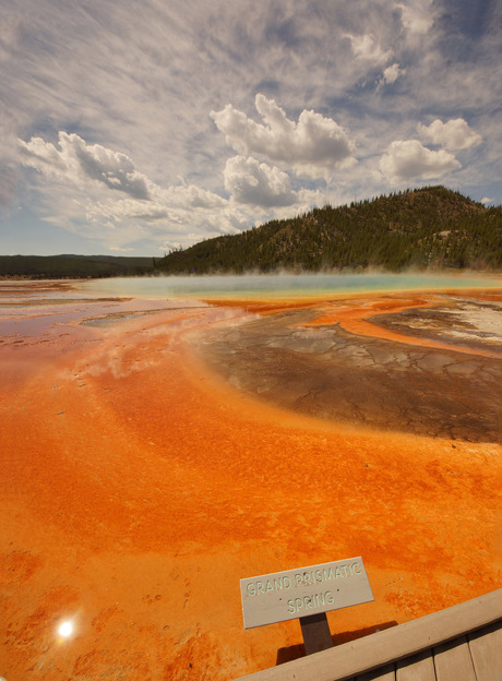 Kleurrijk Yellowstone