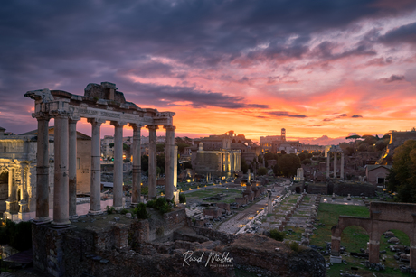 Forum Romanum bij zonsopgang