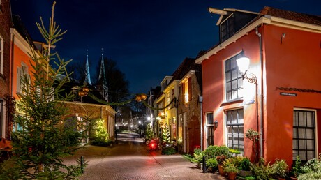 Een gezellig straatje in Deventer