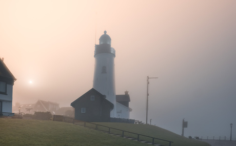 Urk in de mist
