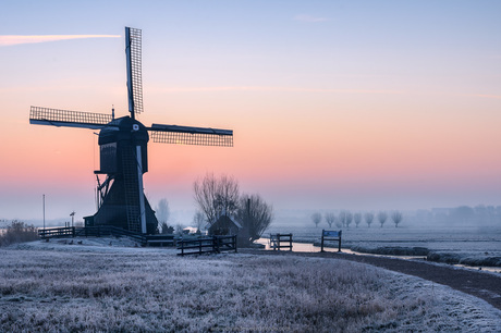 Cold Morning Kinderdijk