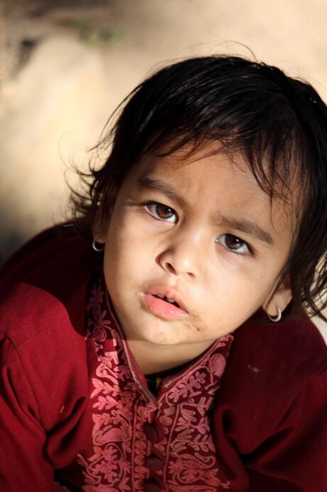 Little Nepali girl