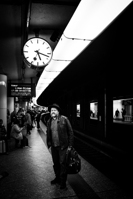 a moment in transit