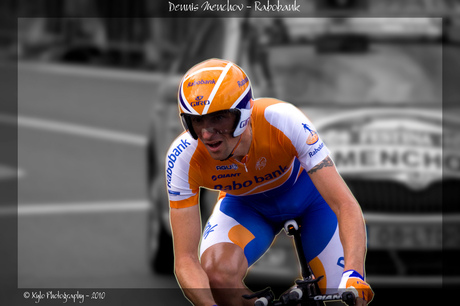 Proloog Tour de France, Rotterdam, Dennis Menchov (Rabobank)