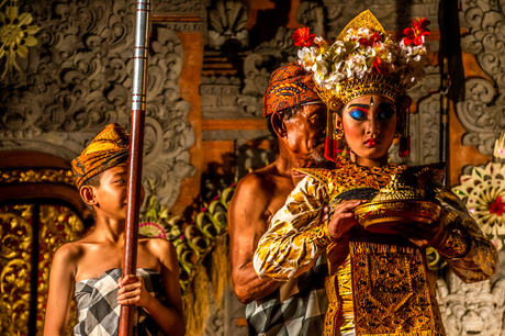 Traditionele dans in Ubud, Bali