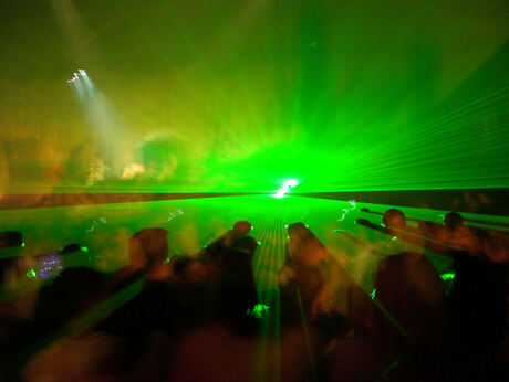 Laser show Armin only