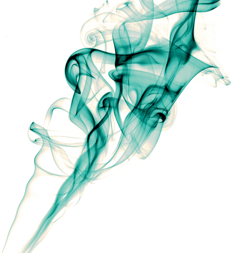 Abstracte rook groen