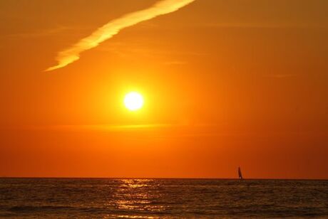 Zonsondergang juli 2012