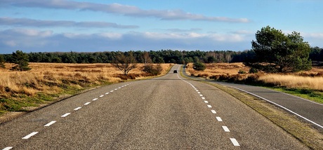 Route dwars door de veluwe