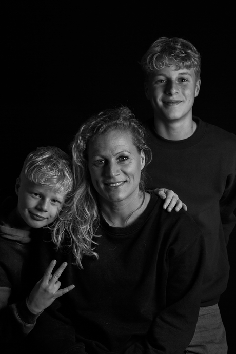 Mooi drietal in zwart/wit