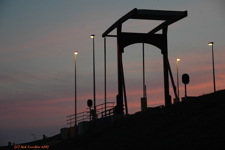 Bridge at sunset II