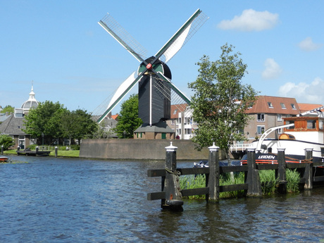 Leiden, mooie molen