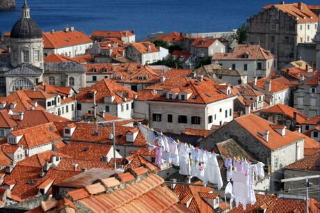 De was boven Dubrovnik