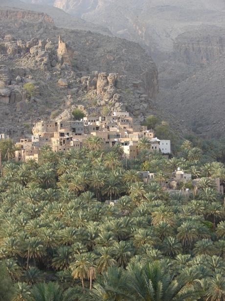Jemenitsch dorpje in Oman