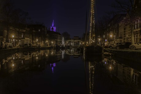 Lichtjes in Schiedam