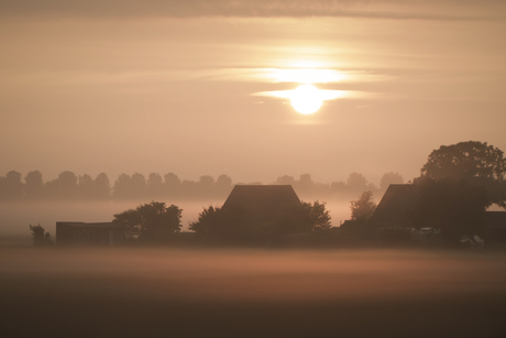 Sunset in Holland