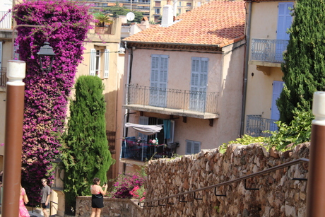 Straatje in Cannes