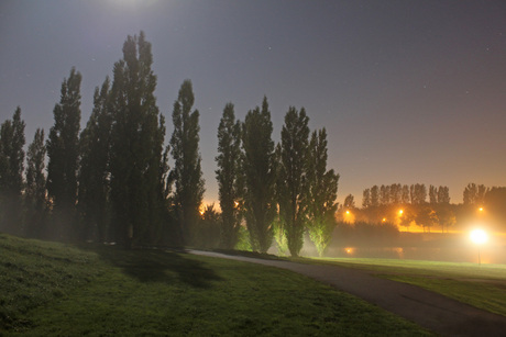 Molenvlietpark, Woerden by night