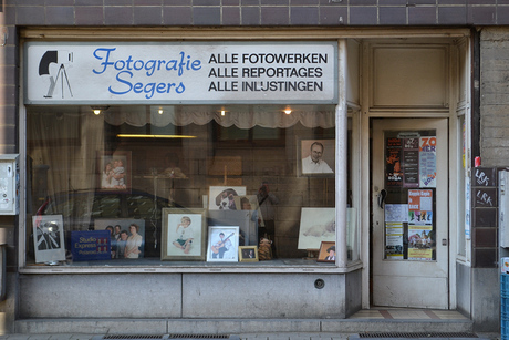 Oude fotograaf winkel