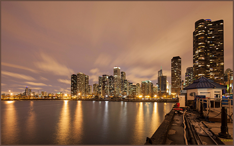 Chicago from the Navy Pier.