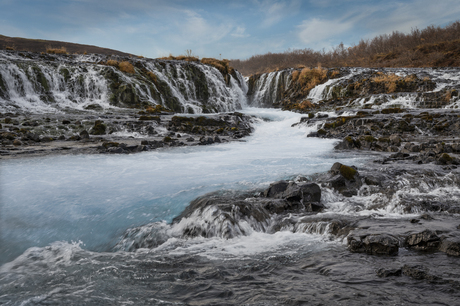 Bruarfoss Waterfall