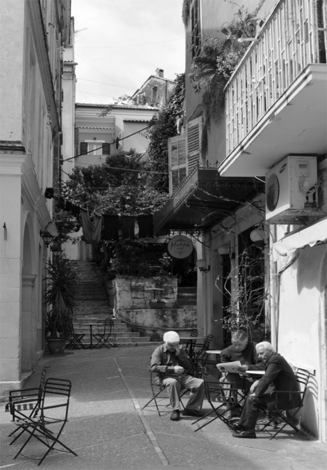 The good life in Corfu-city