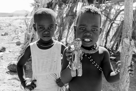 Himba's in Namibië