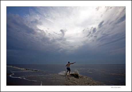 Skimboarding