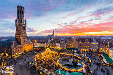 Kerstsfeer in Brugge