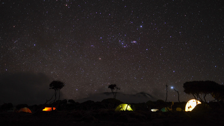 Kilimanjaro  by night 