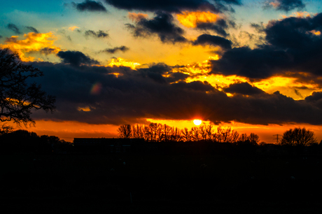 zonsondergang Laag Keppel