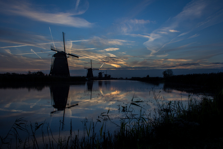 Zonsopkomst Kinderdijk - 3